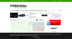 Desktop Screenshot of p2warticles.com
