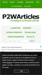 Mobile Screenshot of p2warticles.com