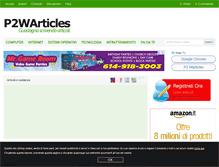 Tablet Screenshot of p2warticles.com